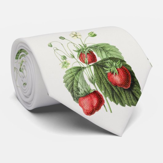 stropdas  aardbeien (Opgerold)