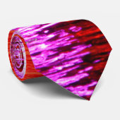 Stropdas abstract licht (Opgerold)