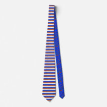 Stropdas-abstracte/Amerikaanse vlag