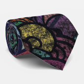 stropdas abstracte samenstelling (Opgerold)