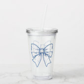 Stropdas Acryl Drinkbeker (Achterkant)