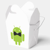 Stropdas Android Robot Icon Bedankdoosjes (Geopend)