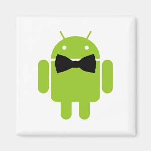 Stropdas Android Robot Icon Magneet