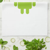 Stropdas Android Robot Icon Theedoek (Gevouwen)