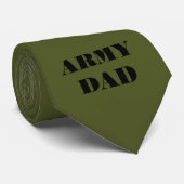 Stropdas Army Pap (Opgerold)