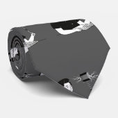 STROPDAS AU-THOR (GRAY) (Opgerold)