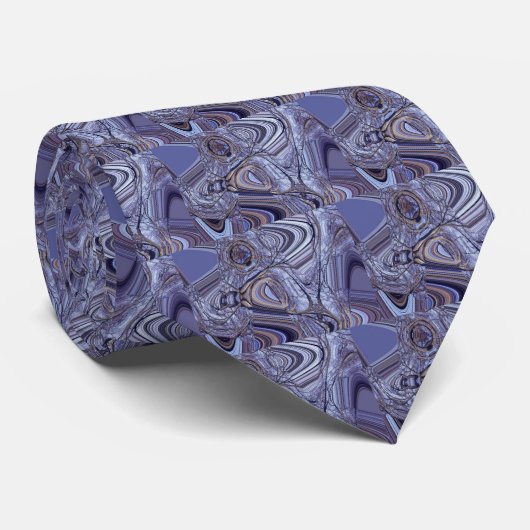 Stropdas-bakbomen - Periwinkle Stropdas (Opgerold)