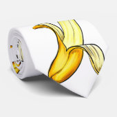 stropdas, banaan, kerstmis stropdas (Opgerold)