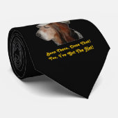 Stropdas Basset Hond was er (Opgerold)