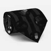 Stropdas Black Sparkley Jewels (Opgerold)
