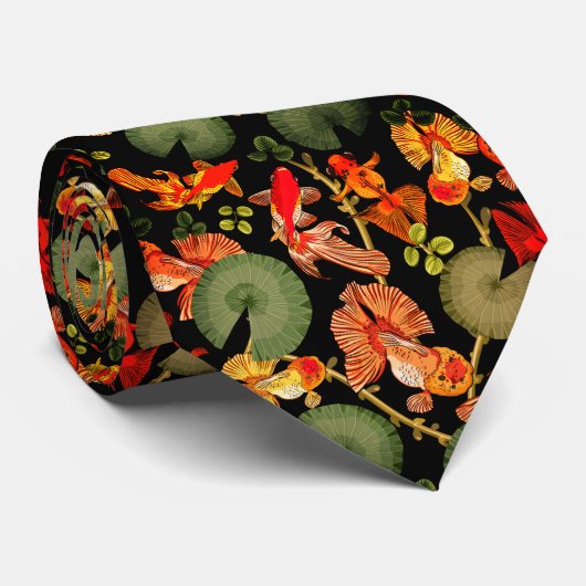 Stropdas Blauw en wit Mannen Damask (Opgerold)