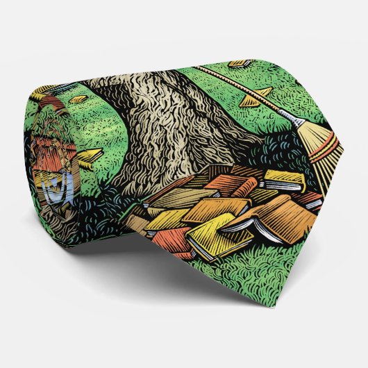 Stropdas boekstructuur (Opgerold)