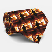 Stropdas brandweerman (Opgerold)