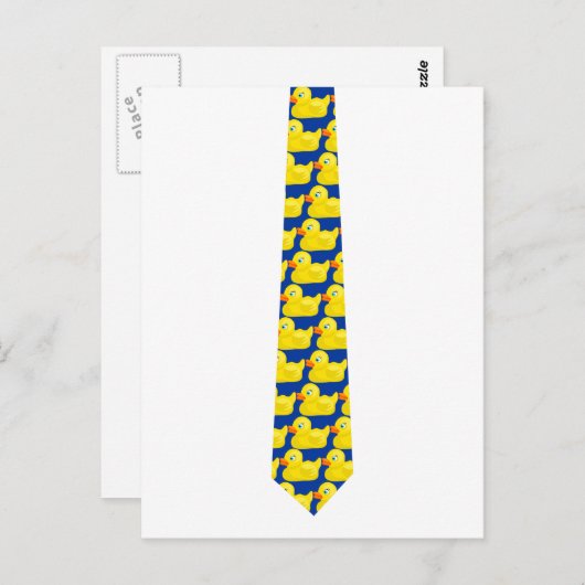 Stropdas Briefkaart (Voorkant / Achterkant)