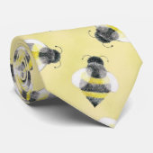 Stropdas Bumble Bee Illustration (Opgerold)