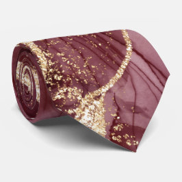 Stropdas Burgundy Agate