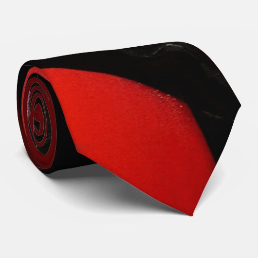 Stropdas - damessilhouette (Opgerold)