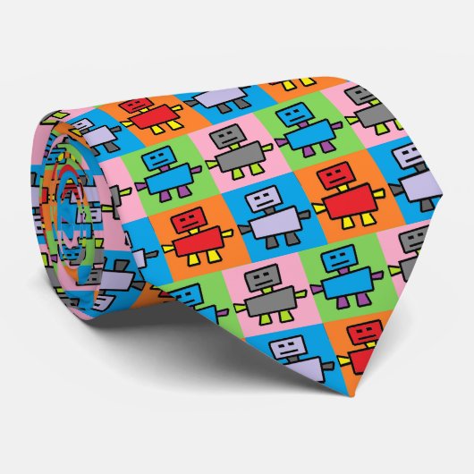 Stropdas dansende robot (Opgerold)