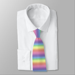 Stropdas (dbl-zijde) - Regenboogstrepen