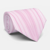 Stropdas Diamond Stretch - Roze (Opgerold)