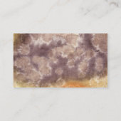 Stropdas die kunstwerken van Lisa Visitekaartje (Achterkant)