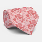 Stropdas Dogwood Blossom - Zalm (Opgerold)