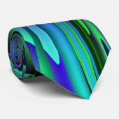 Stropdas: Donkerveldkristallen Stropdas (Opgerold)