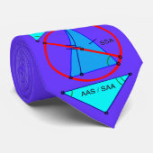 Stropdas driehoeksovereenstemming (Opgerold)