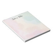 Stropdas-Dye Gepersonaliseerd Notitieblok (Schuin)