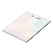 Stropdas-Dye Gepersonaliseerd Notitieblok (Gedraaid)