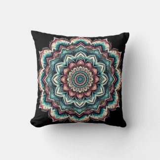 Stropdas-Dye Mandala Sierkussen