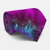 Stropdas-Dye Mannen Stropdas in Purples, Blauwen, (Opgerold)