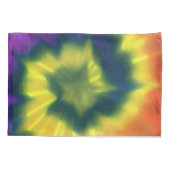 Stropdas-Dye Spiral - Pillowcase Kussensloop (Achterkant)