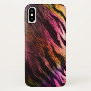 Stropdas-Dye Tiger Exotic Animal Print iPhone X Hoesje