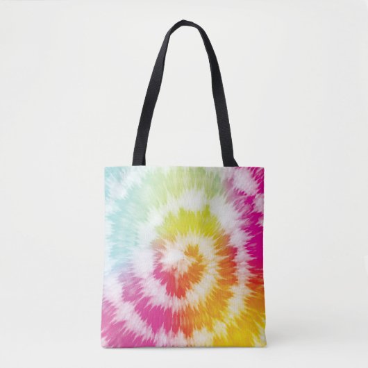 Stropdas-Dye Verjaardag Favoriet Bag Canvas tas (Voorkant)