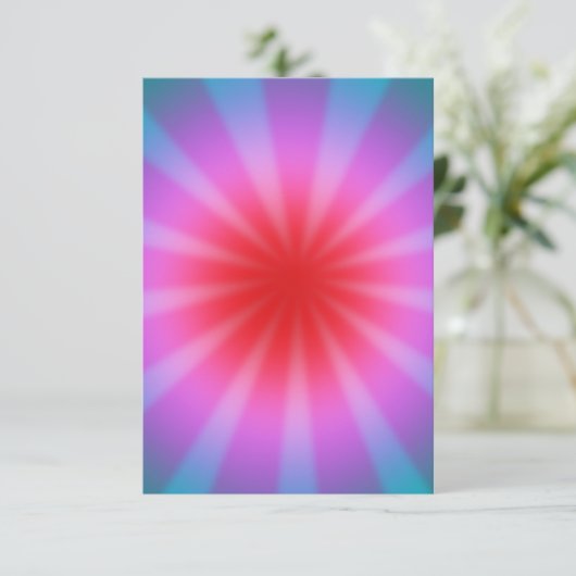 Stropdas Dyed nodigt uit Kaart (Staand voorkant)