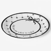 Stropdas een Bow 9" Party Bord (Gekanteld)