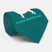 Stropdas Engelse bull Terrier (Opgerold)