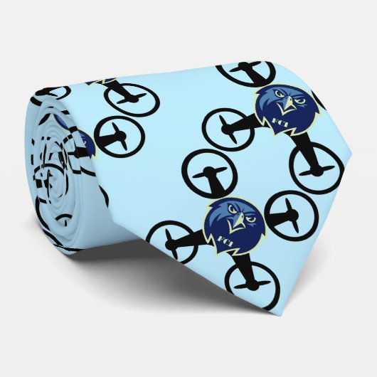 Stropdas Falcon Drone Academy (Opgerold)