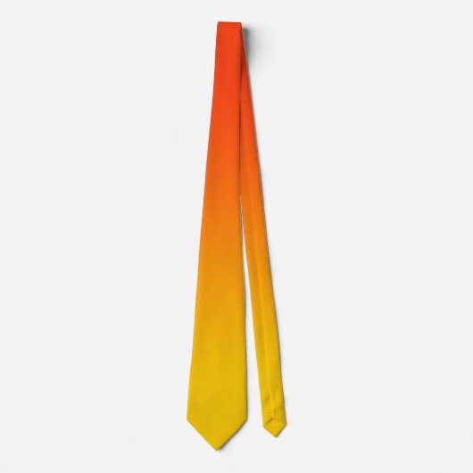 Stropdas Geel tot rood (Voorkant)