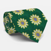 Stropdas - gele afghaanse maaltijd (Opgerold)