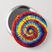 Stropdas-geverfd Ronde Button 4,0 Cm (Voorkant /achterkant)