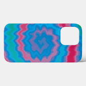 Stropdas geverfde roovy funky retro-draai coole iP Case-Mate iPhone Case (Achterkant (horizontaal))