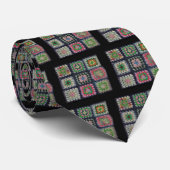 Stropdas - Granny Square (Opgerold)