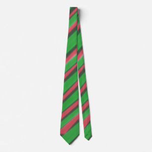 Stropdas groen & rood