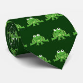 Stropdas groene kikker (Opgerold)