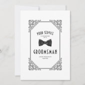 Stropdas Groomsman Vlaanderen (Voorkant)