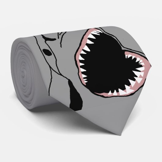 Stropdas haaienbeet (Opgerold)