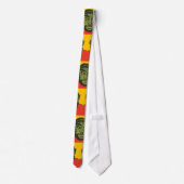 STROPDAS HARD - Wolfman Halloween horror necktie (Achterkant)