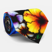 Stropdas Hawaiiaanse stijl (Opgerold)